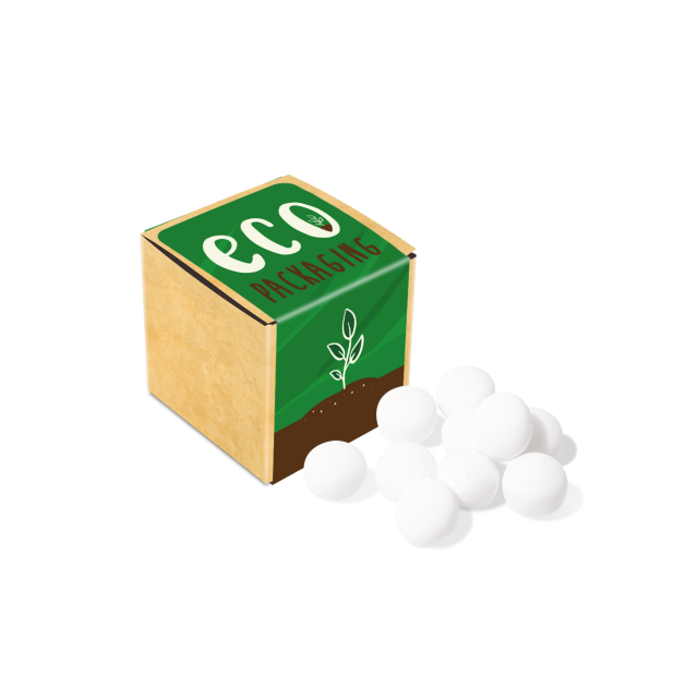 Eco Range – Eco Kraft Cube – Mint Imperials